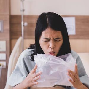 Add-on olanzapine prevents RT-induced nausea, vomiting