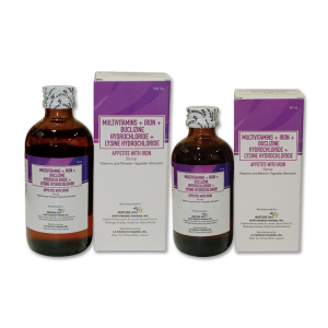 Product Highlight - Multivitamins + Iron + Buclizine HCl + Lysine HCl (Appetite with Iron)