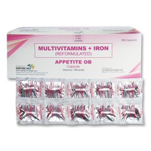 Product Highlight - Multivitamins + Iron (Appetite OB)