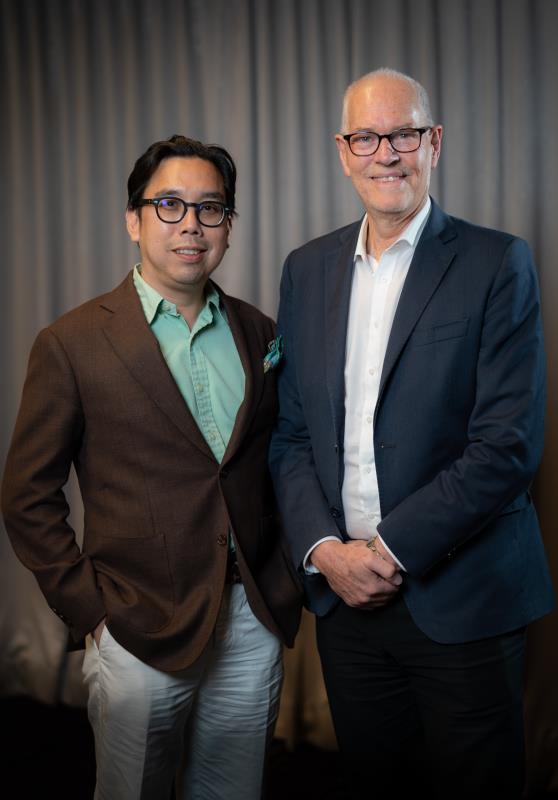 Professor Chris Bullen and Associate Professor Dr Amer Siddiq
