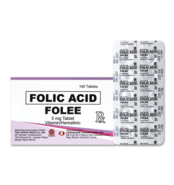 Product Highlight - Folic acid (Folee)