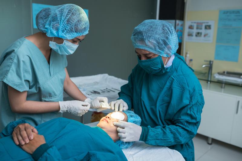 Nonproliferative may progress to proliferative diabetic retinopathy after cataract surgery