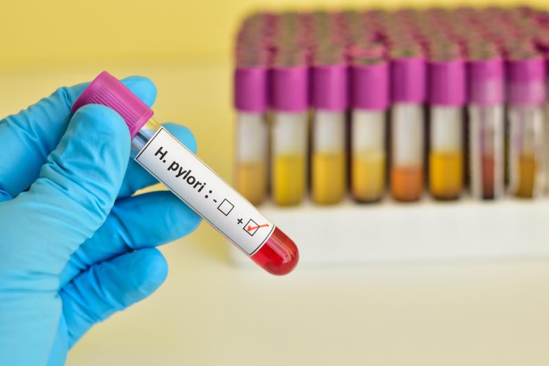Routine H pylori screening in acute MI patients of no benefit