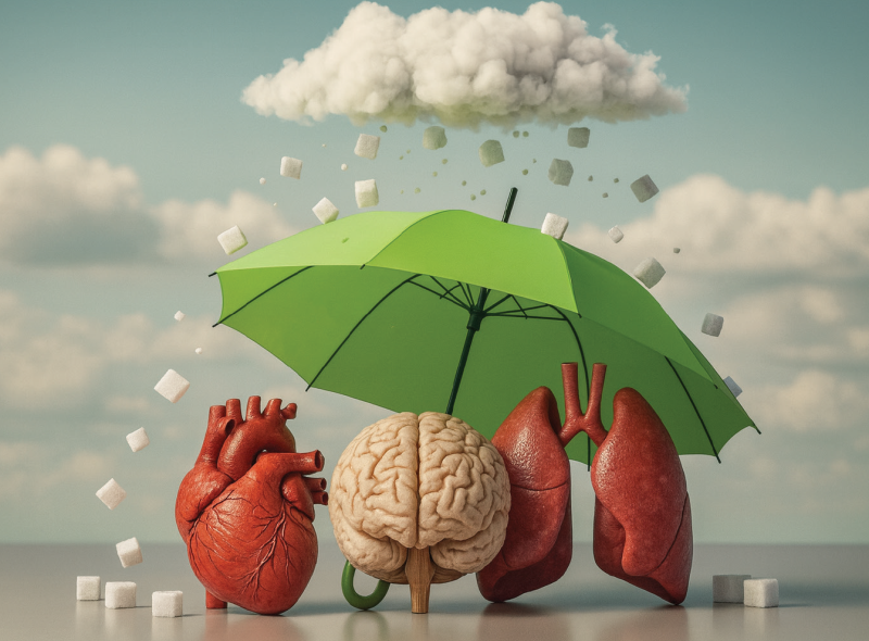 <p style="line-height: 115%;"><span>In patients with type 2 diabetes (T2D), use of sodium-glucose cotransporter 2 inhibitors 