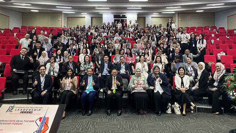Speakers and delegates at the Pharmacists Healthcare Leadership Forum (PHLF) 2025.