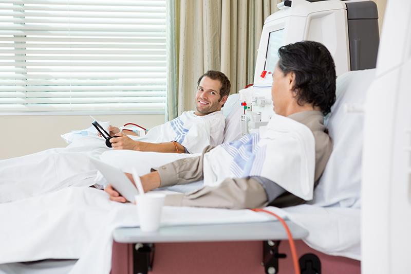 Which kidney failure patients would benefit most from HDF instead of HD?