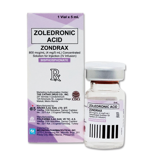 Product Highlight - Zoledronic acid (Zondrax)
