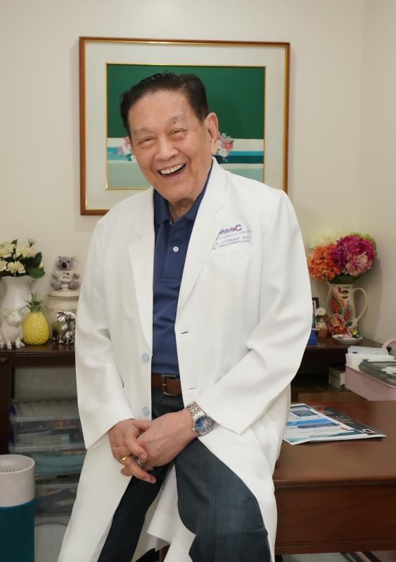 Dr Litonjua at the Diabetes Center Philippines